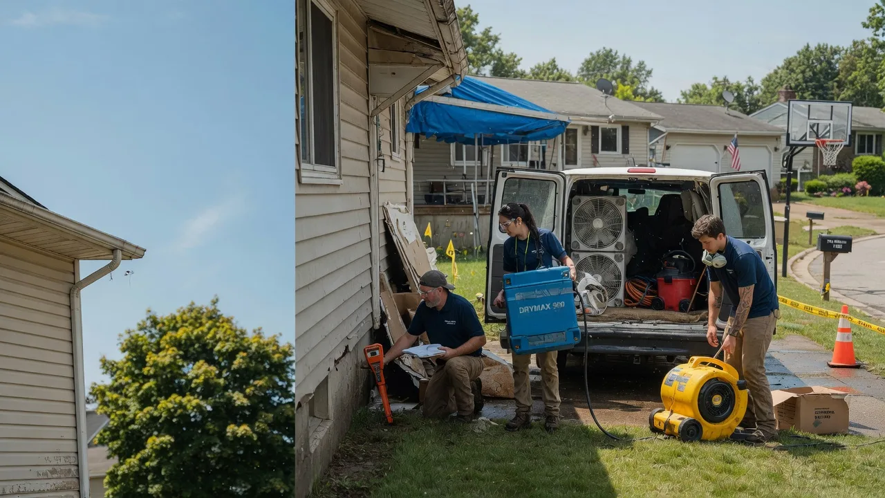 Ceiling Leak Cleanup in Bear Lake, PA near me