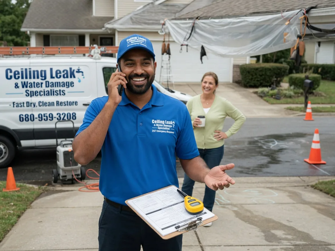 Ceiling Leak Cleanup Bear Lake, PA FAQs